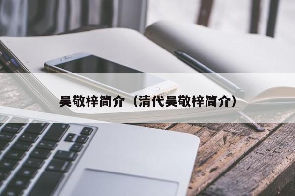 吴敬梓简介（清代吴敬梓简介）