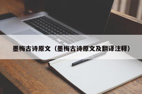 墨梅古诗原文（墨梅古诗原文及翻译注释）