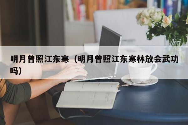 明月曾照江东寒（明月曾照江东寒林放会武功吗）